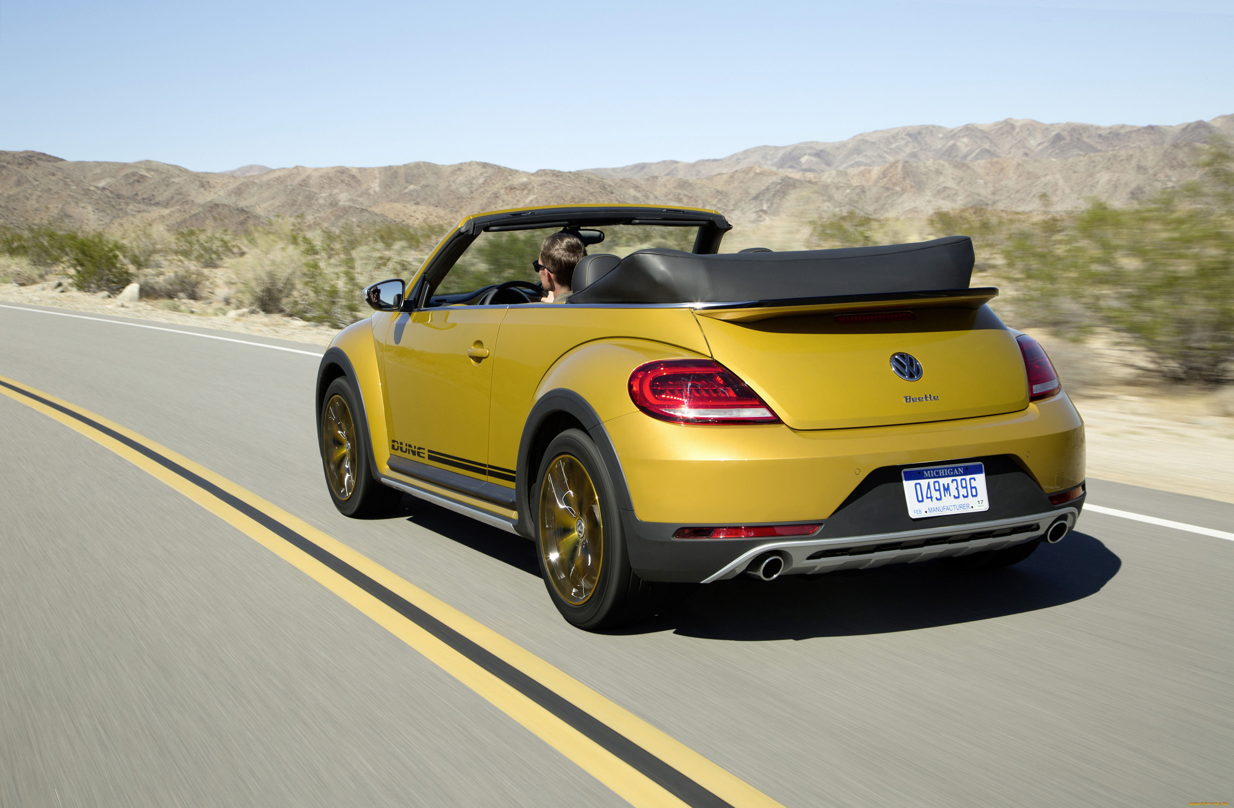 , volkswagen, convertible, beetle, dune, 2016